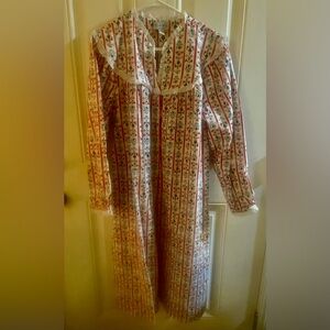 Lanz of Salsberg  Striped Lace Trim Blouse.
Never worn. NEW